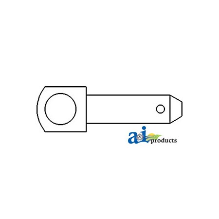 A & I Products Pin, Drawbar 4" x5" x1" A-6C040-65610